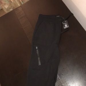 Black joggers